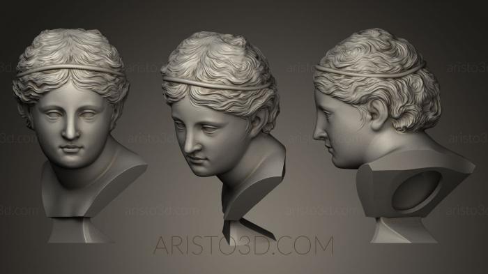 Busts and heads antique and historical (BUSTA_0203) 3D model for CNC machine